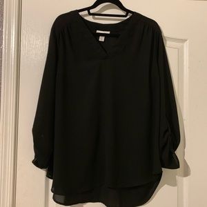 Black maternity top